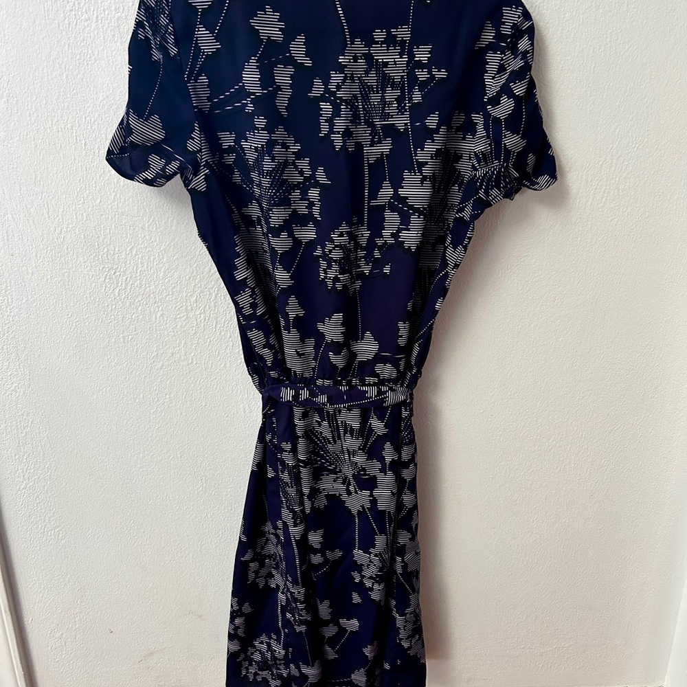 The Limited Purple and White Floral Dress